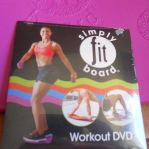 simply fit board with workout dvd